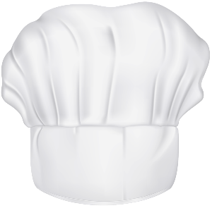 a chef's hat